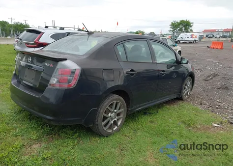 2012 Nissan Sentra Se-R из США, поврежденный, VIN 3N1BB6AP2CL642182